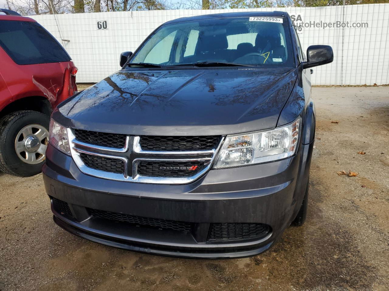 2014 Dodge Journey Se Угольный vin: 3C4PDCAB2ET268661