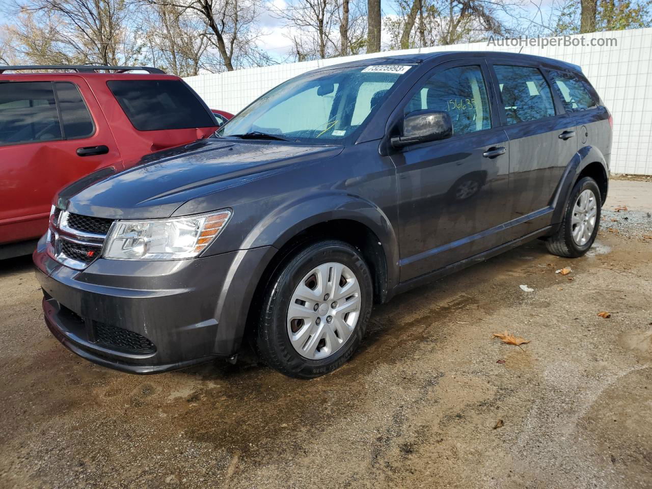 2014 Dodge Journey Se Угольный vin: 3C4PDCAB2ET268661