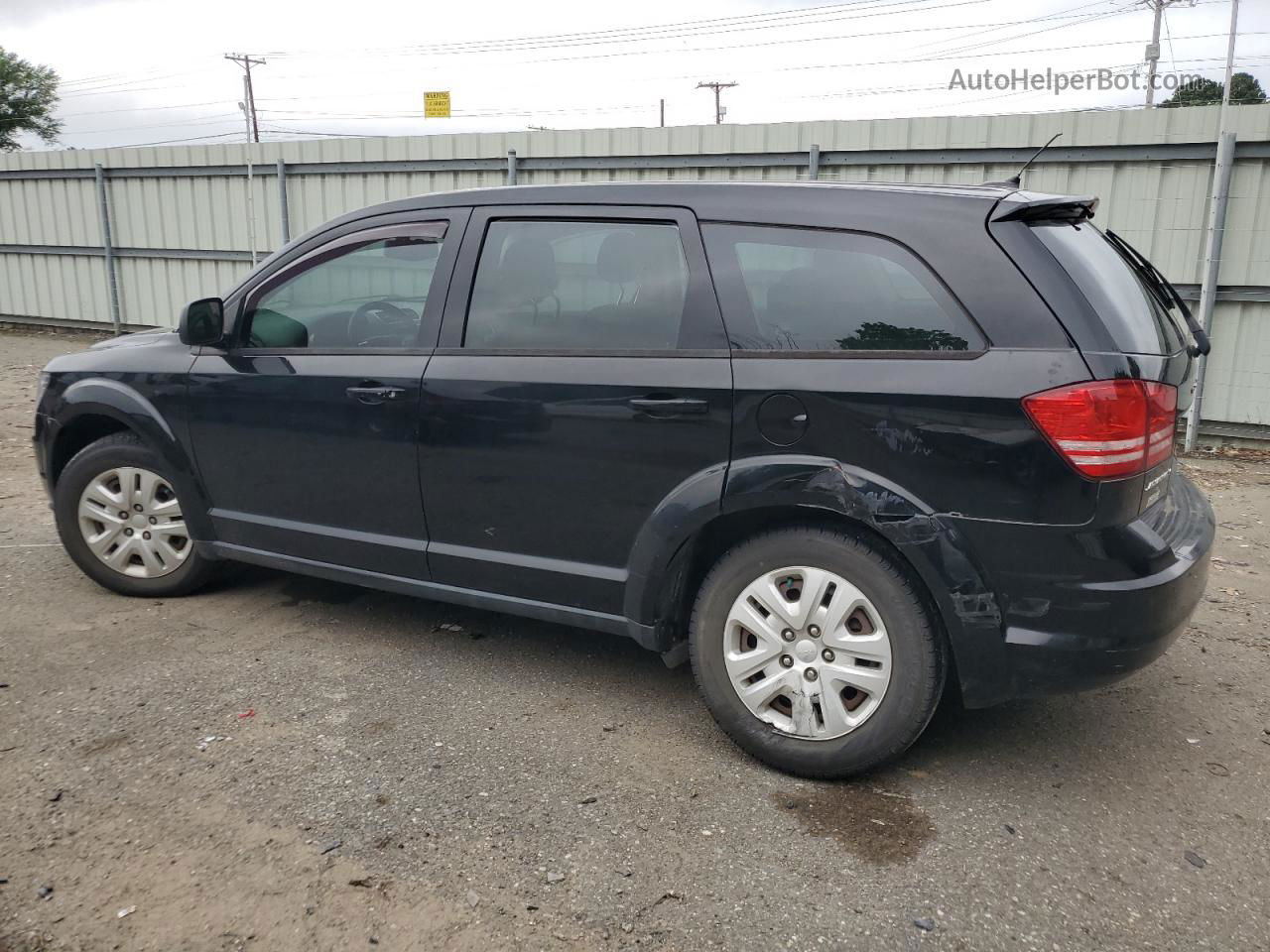 2014 Dodge Journey Se Black vin: 3C4PDCAB2ET285492