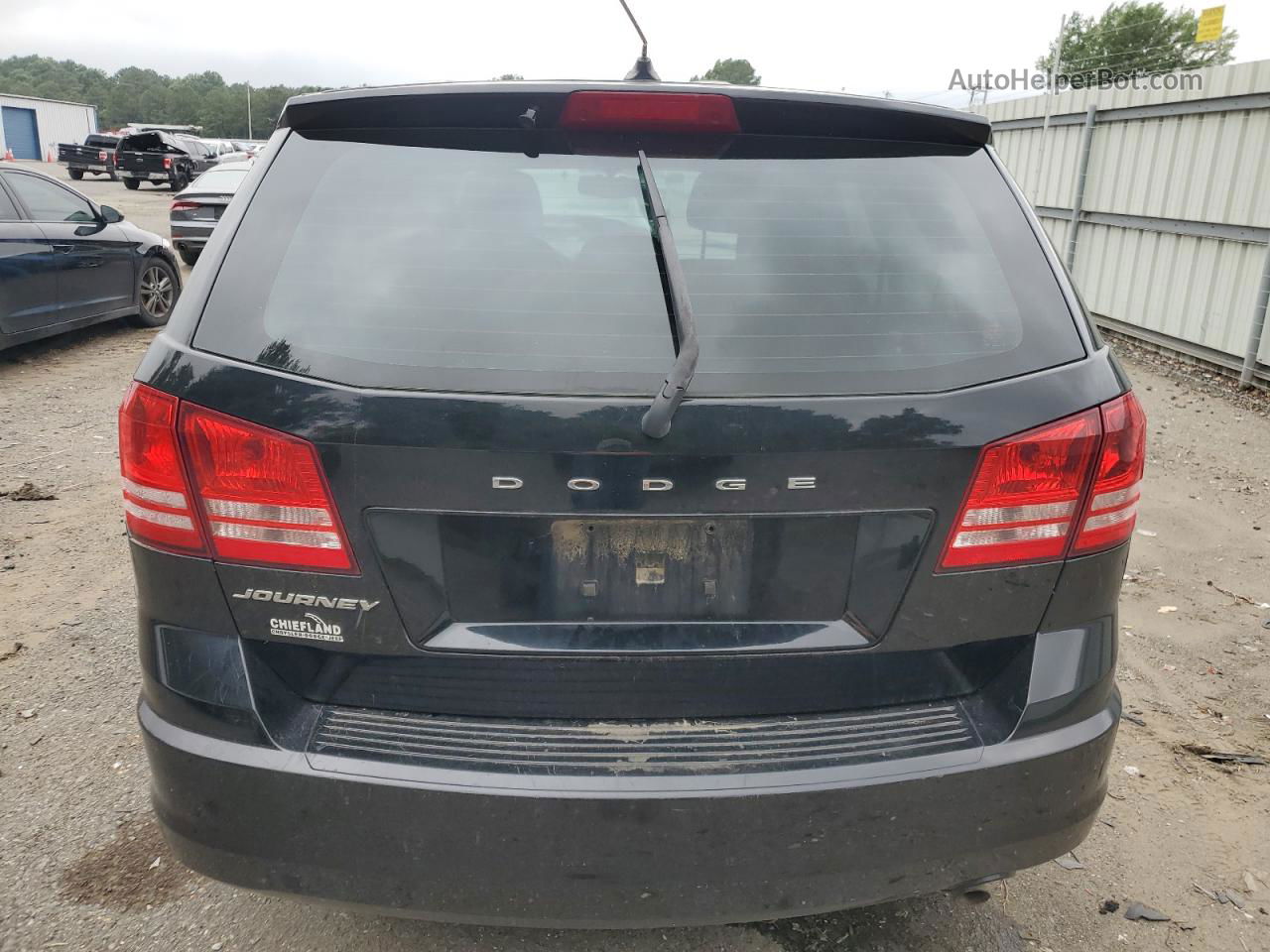 2014 Dodge Journey Se Black vin: 3C4PDCAB2ET285492