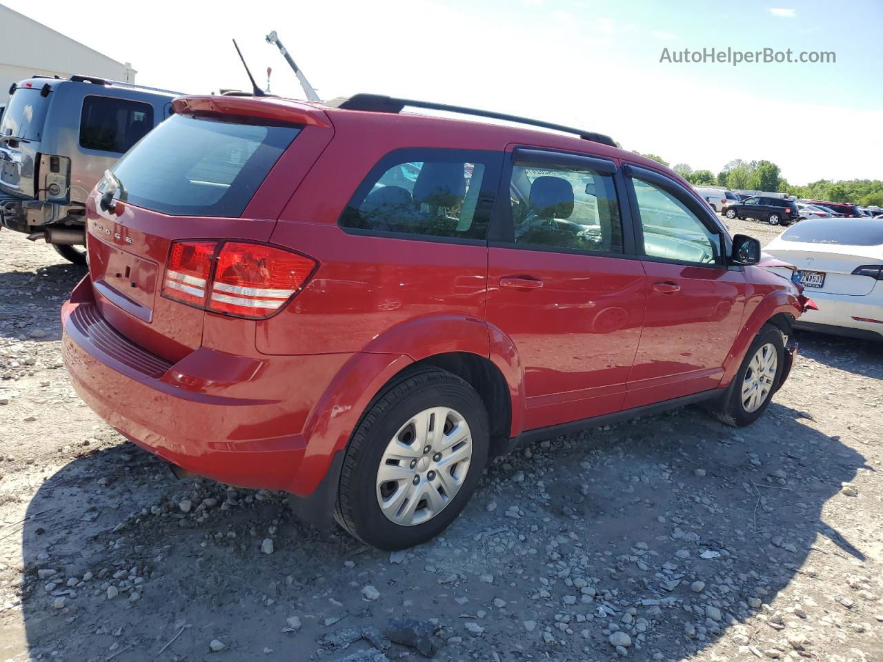 2014 Dodge Journey Se Red vin: 3C4PDCAB2ET311752