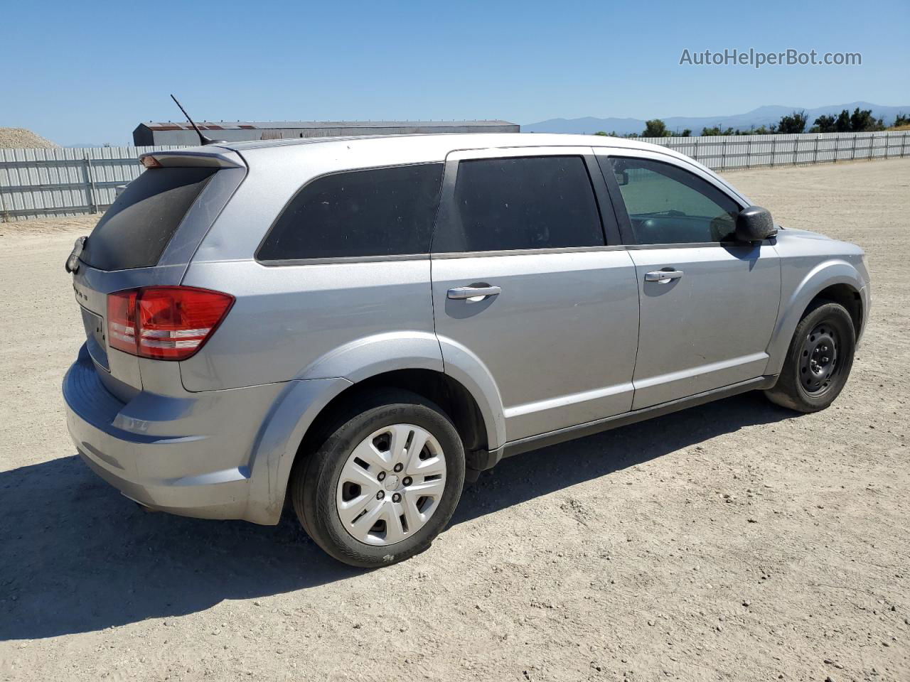 2015 Dodge Journey Se Silver vin: 3C4PDCAB2FT521351