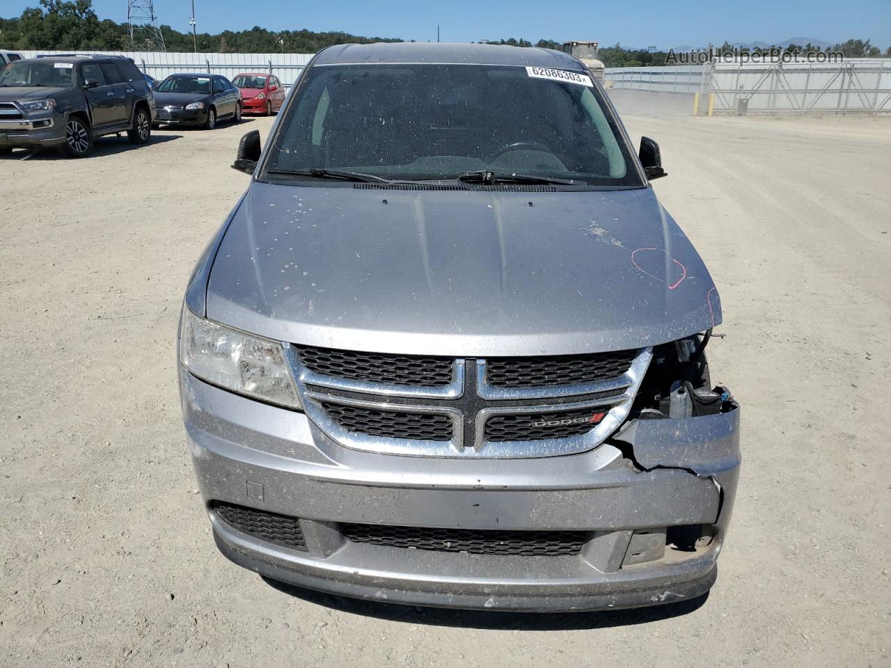 2015 Dodge Journey Se Silver vin: 3C4PDCAB2FT521351