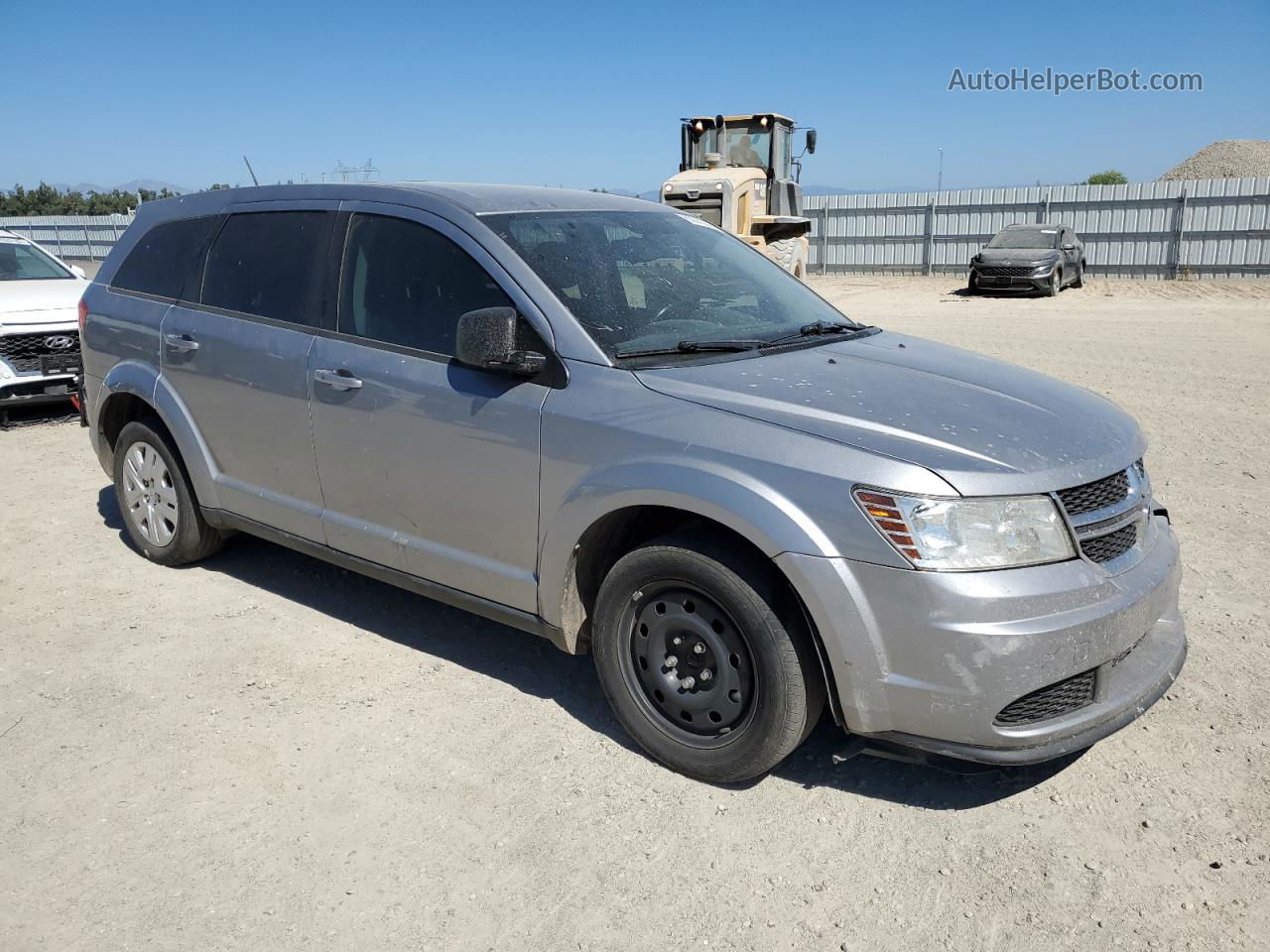 2015 Dodge Journey Se Silver vin: 3C4PDCAB2FT521351