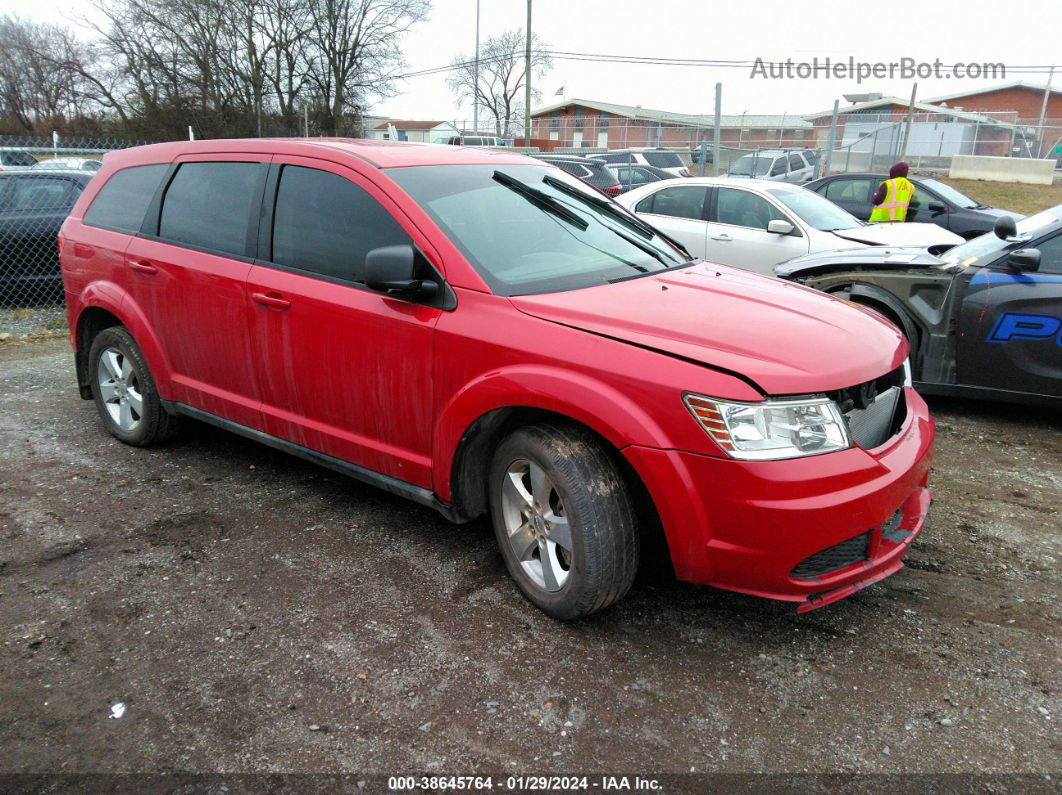 2015 Dodge Journey Cvp/se Plus Red vin: 3C4PDCAB2FT559081