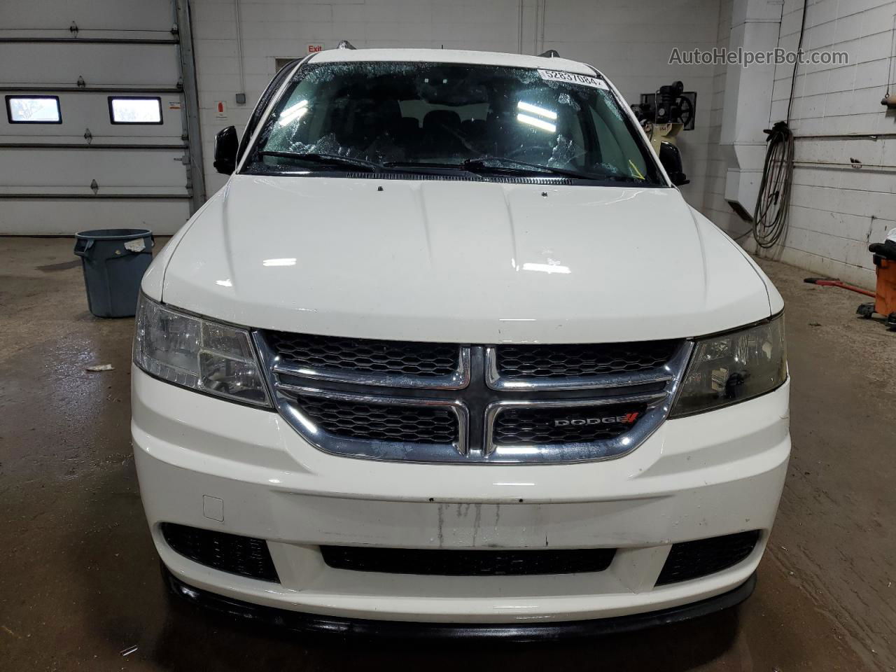 2015 Dodge Journey Se White vin: 3C4PDCAB2FT596597