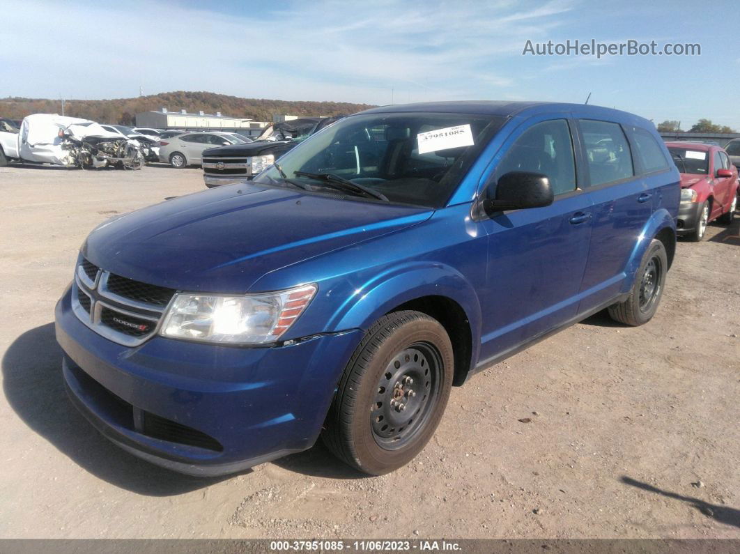 2015 Dodge Journey Se Blue vin: 3C4PDCAB2FT617643