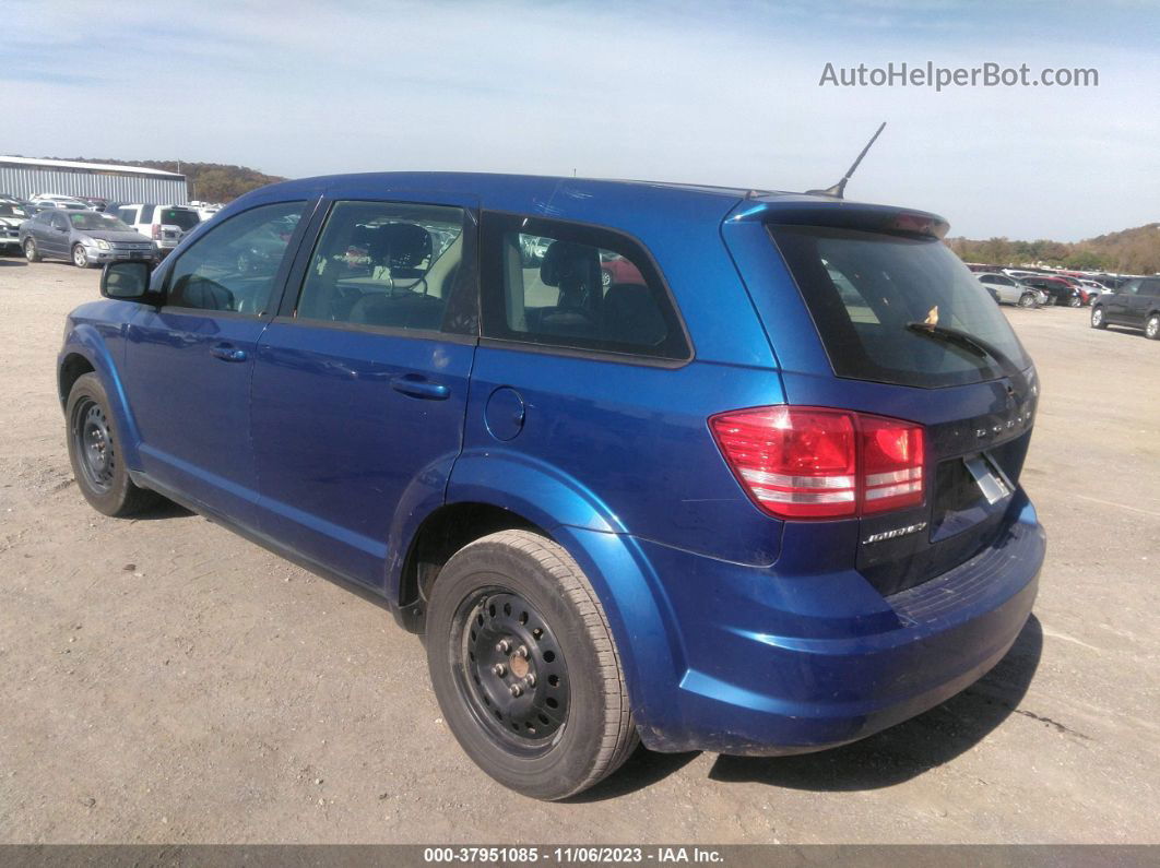 2015 Dodge Journey Se Blue vin: 3C4PDCAB2FT617643