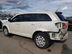 2015 Dodge Journey Se White vin: 3C4PDCAB2FT630697