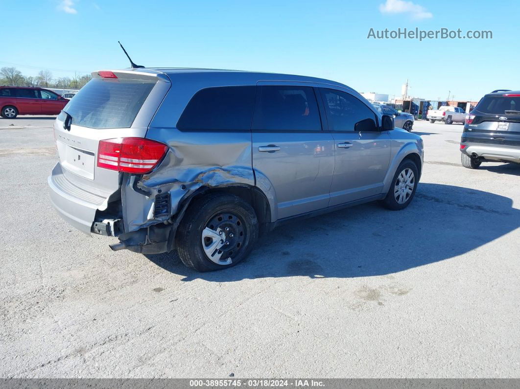 2015 Dodge Journey American Value Pkg Silver vin: 3C4PDCAB2FT670567