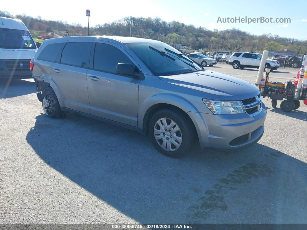 2015 Dodge Journey American Value Pkg Silver vin: 3C4PDCAB2FT670567