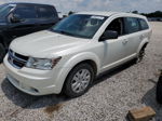 2015 Dodge Journey Se White vin: 3C4PDCAB2FT699731