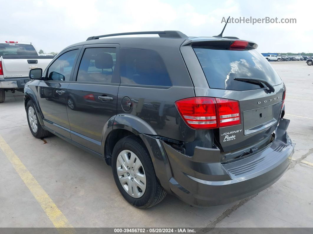 2016 Dodge Journey Se Gray vin: 3C4PDCAB2GT144019