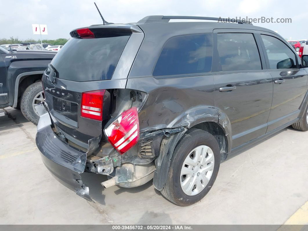 2016 Dodge Journey Se Gray vin: 3C4PDCAB2GT144019