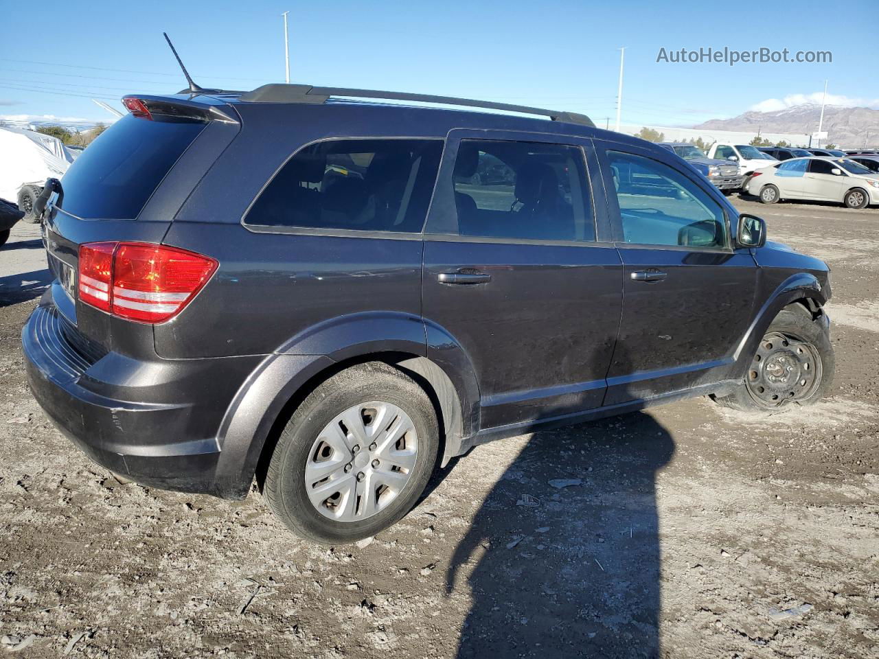 2016 Dodge Journey Se Gray vin: 3C4PDCAB2GT171768