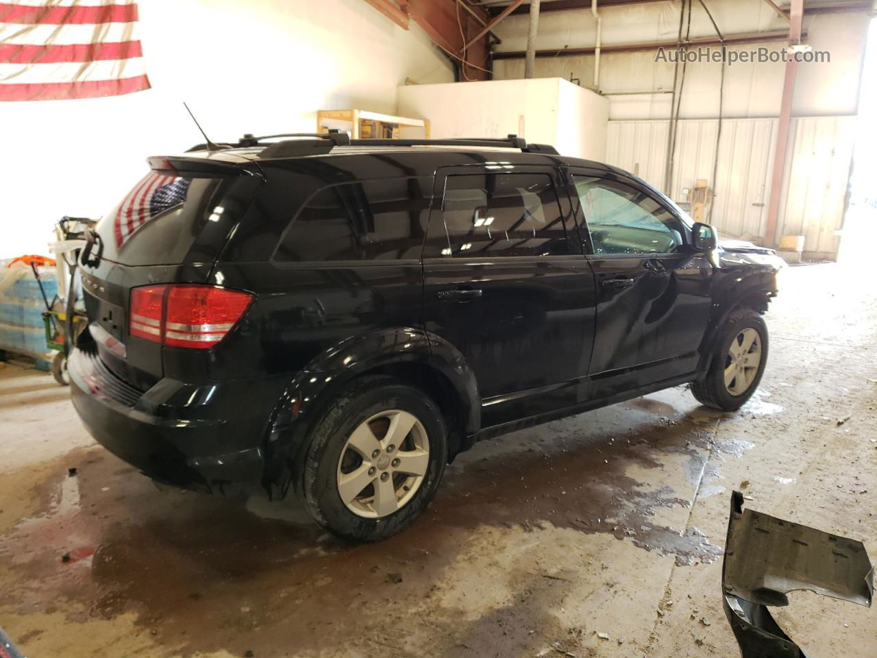 2016 Dodge Journey Se Black vin: 3C4PDCAB2GT211458