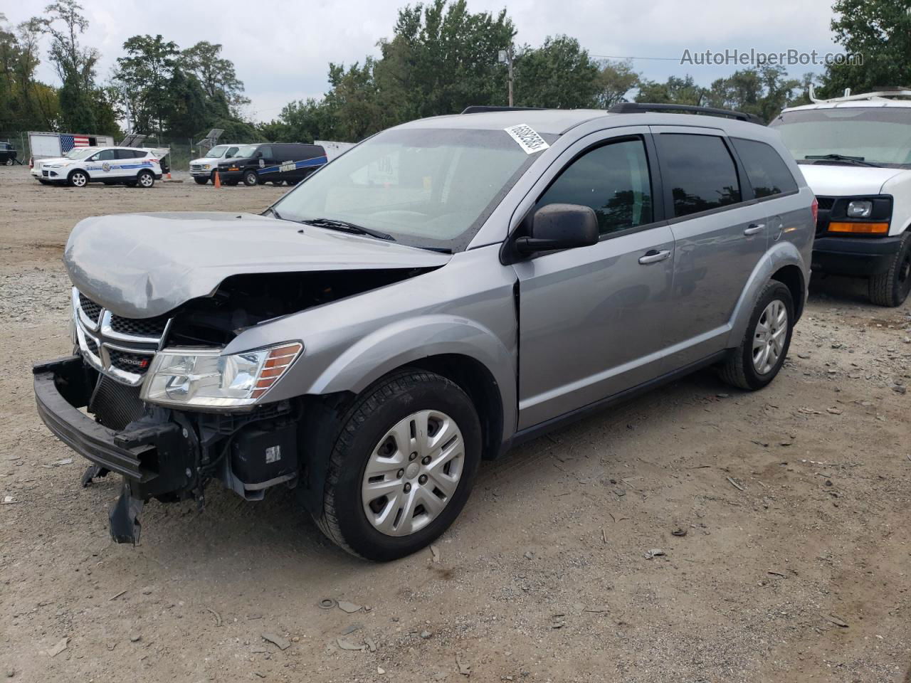 2016 Dodge Journey Se Серый vin: 3C4PDCAB2GT219219