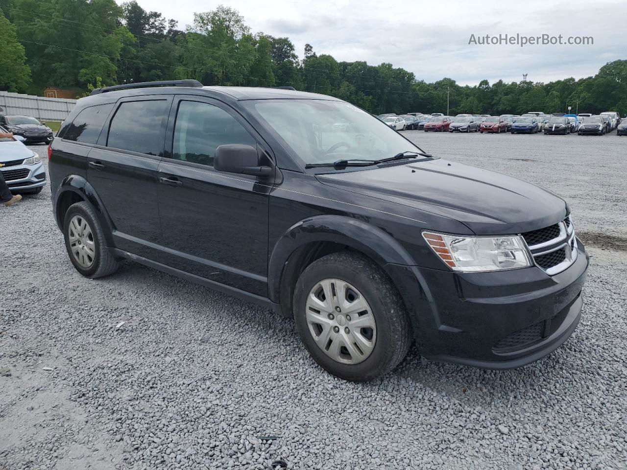 2016 Dodge Journey Se Black vin: 3C4PDCAB2GT238594