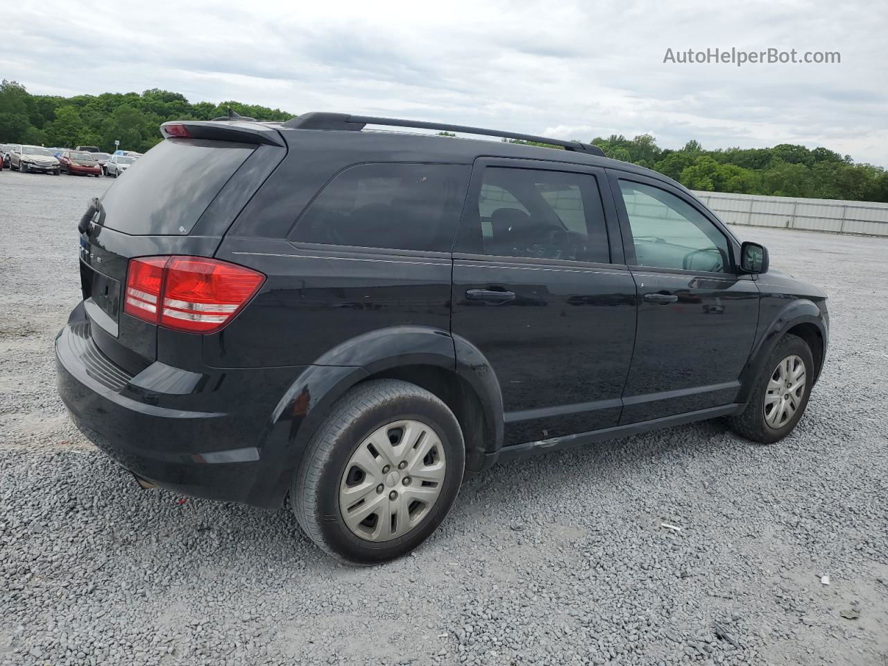 2016 Dodge Journey Se Black vin: 3C4PDCAB2GT238594