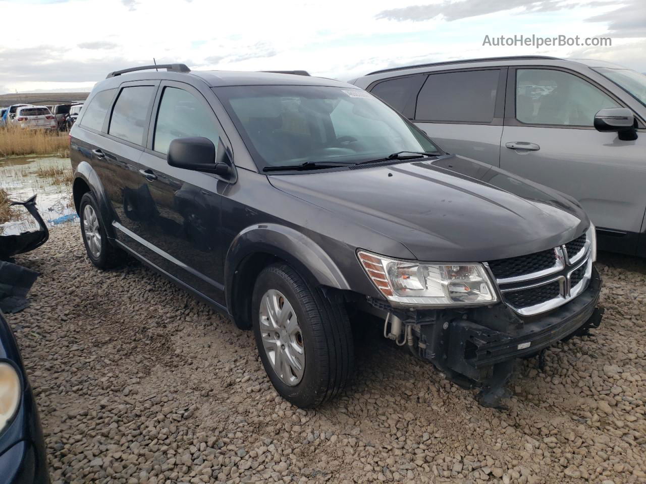 2016 Dodge Journey Se Black vin: 3C4PDCAB2GT249725