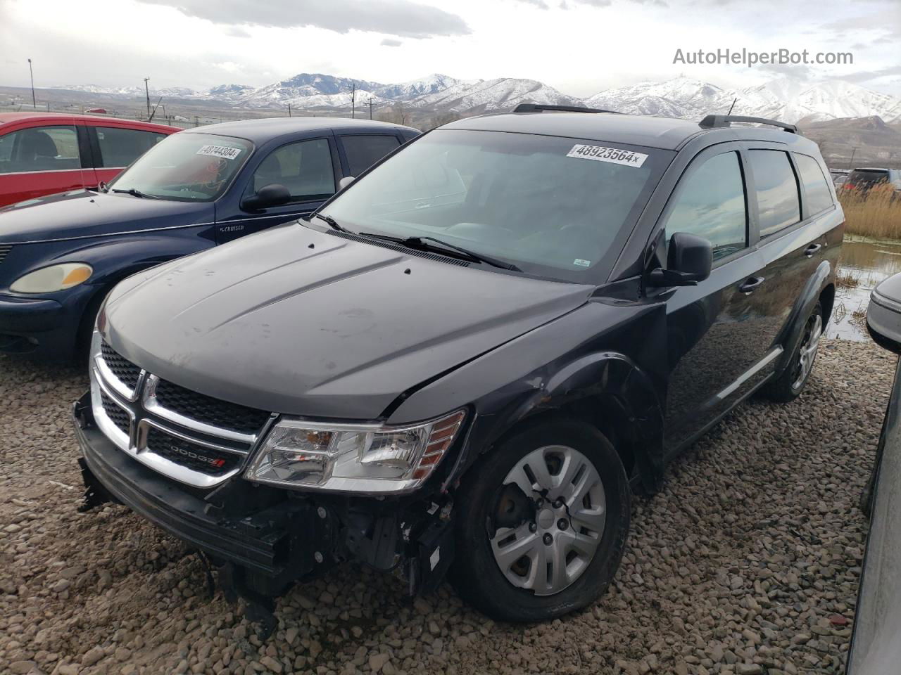 2016 Dodge Journey Se Black vin: 3C4PDCAB2GT249725