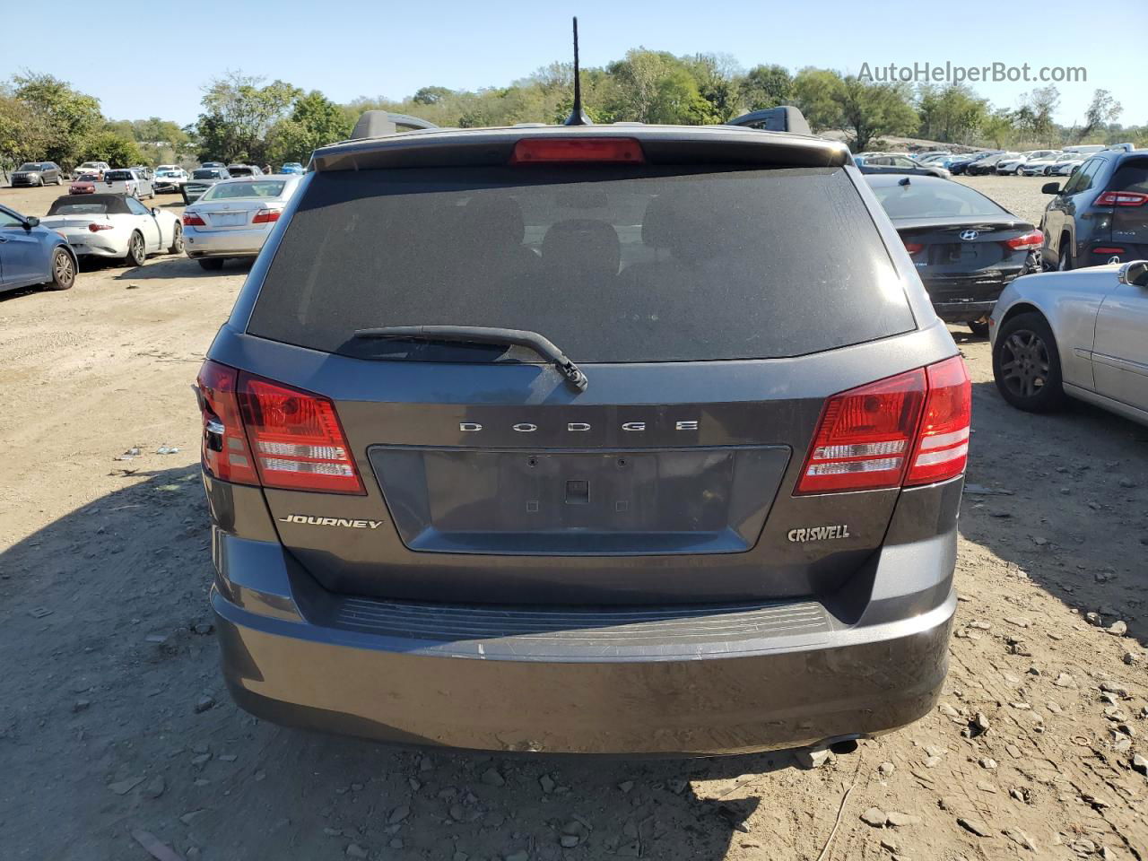 2017 Dodge Journey Se Black vin: 3C4PDCAB2HT516699