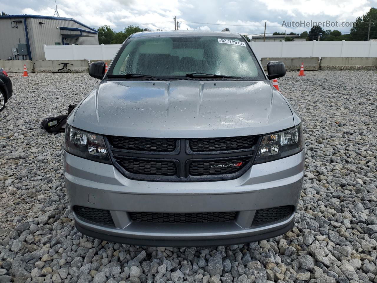 2017 Dodge Journey Se Silver vin: 3C4PDCAB2HT619492