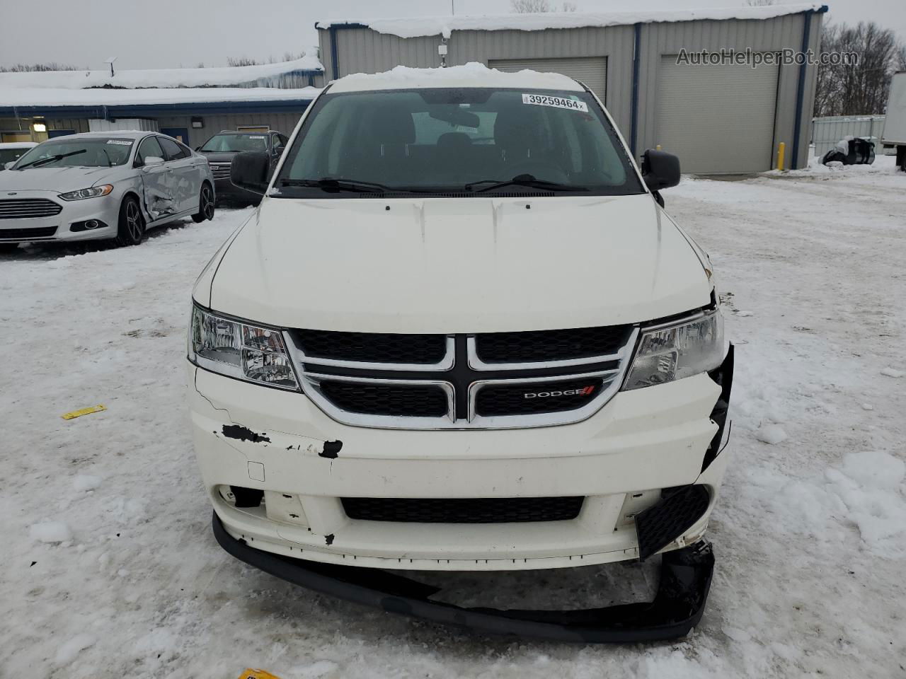 2014 Dodge Journey Se Белый vin: 3C4PDCAB3ET153549