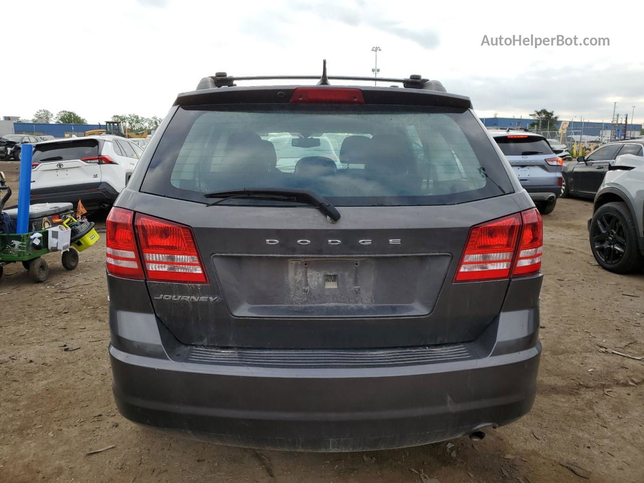 2014 Dodge Journey Se Серый vin: 3C4PDCAB3ET252372