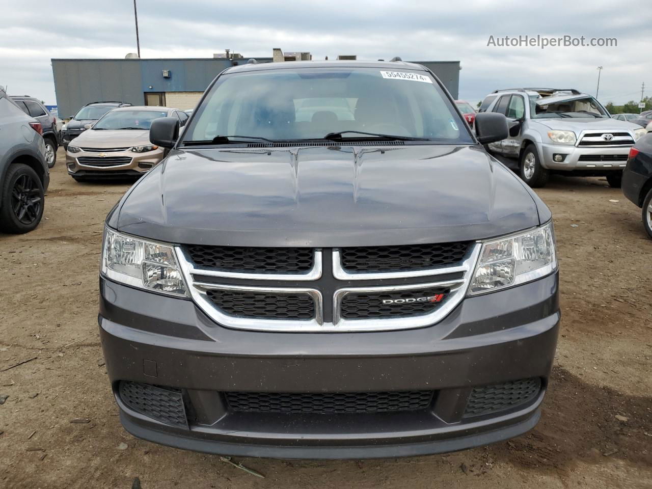 2014 Dodge Journey Se Gray vin: 3C4PDCAB3ET252372