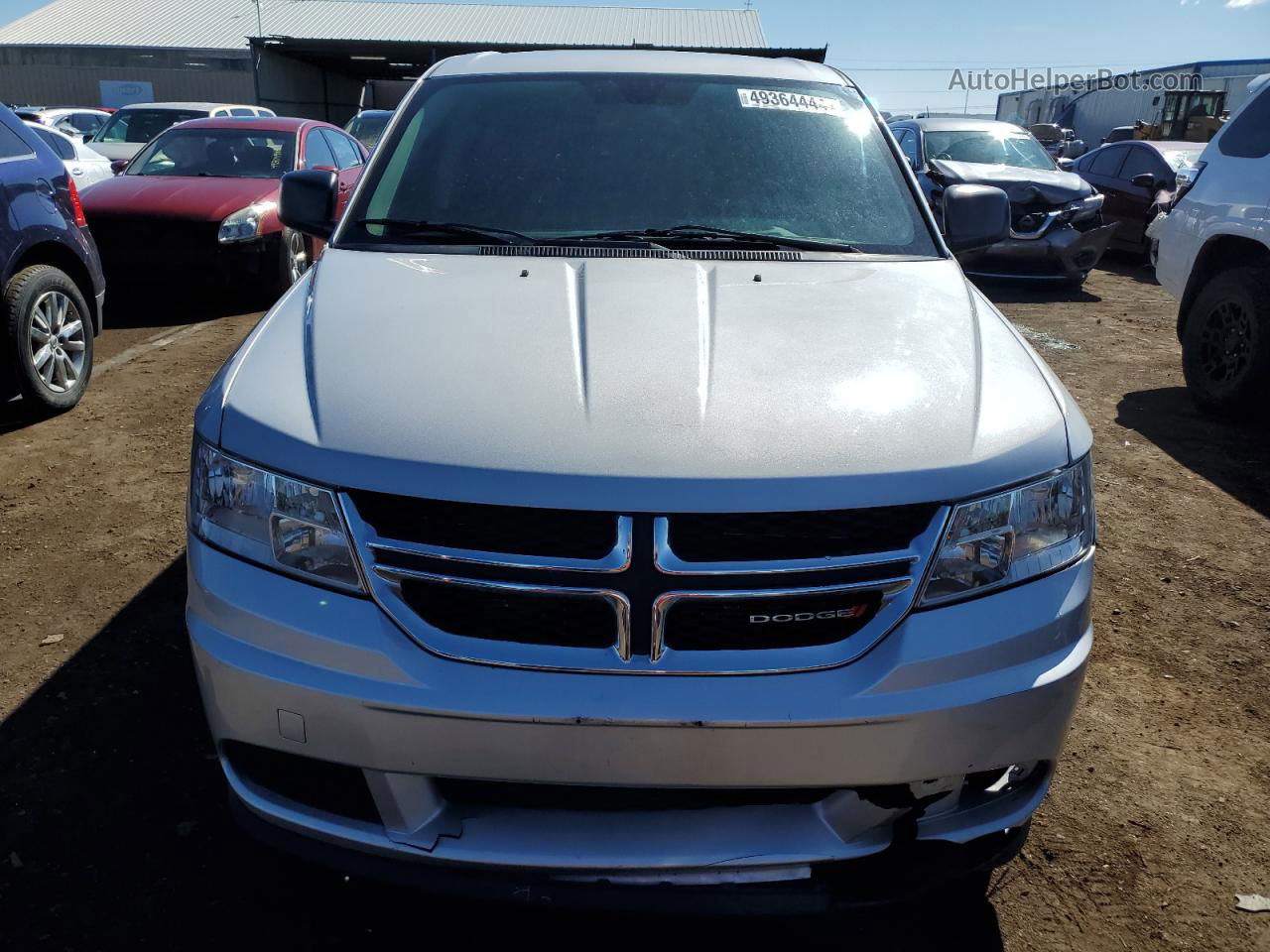 2014 Dodge Journey Se Silver vin: 3C4PDCAB3ET264831