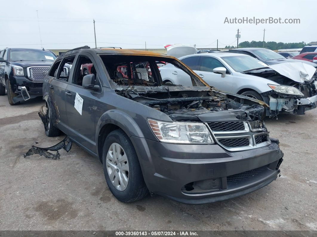 2014 Dodge Journey Se Gray vin: 3C4PDCAB3ET315874