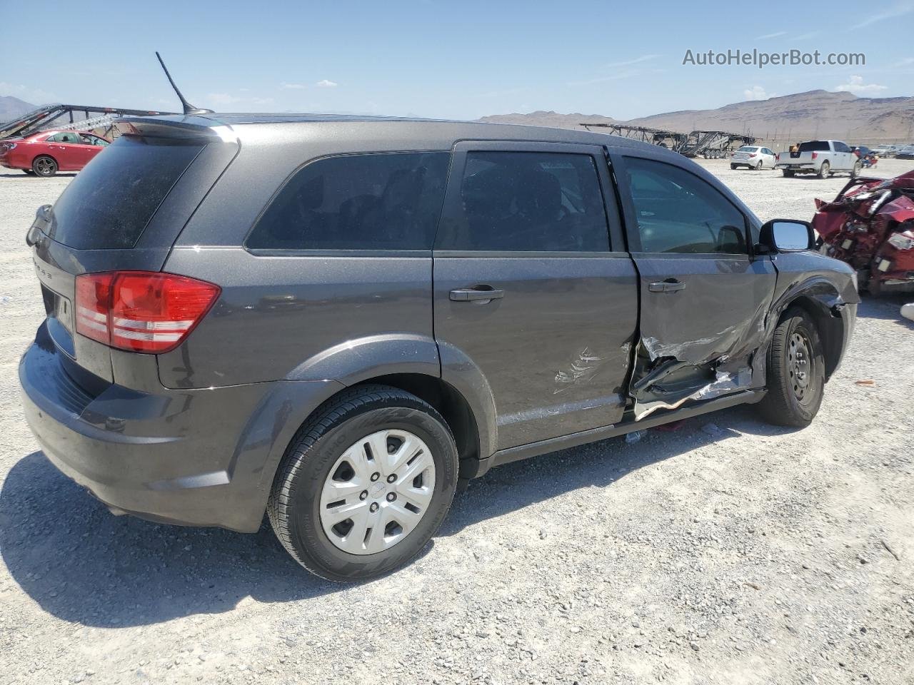 2015 Dodge Journey Se Charcoal vin: 3C4PDCAB3FT537834