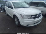 2015 Dodge Journey American Value Pkg White vin: 3C4PDCAB3FT592266