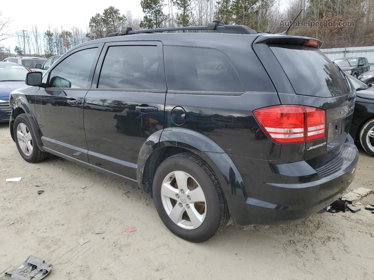 2016 Dodge Journey Se Black vin: 3C4PDCAB3GT162531