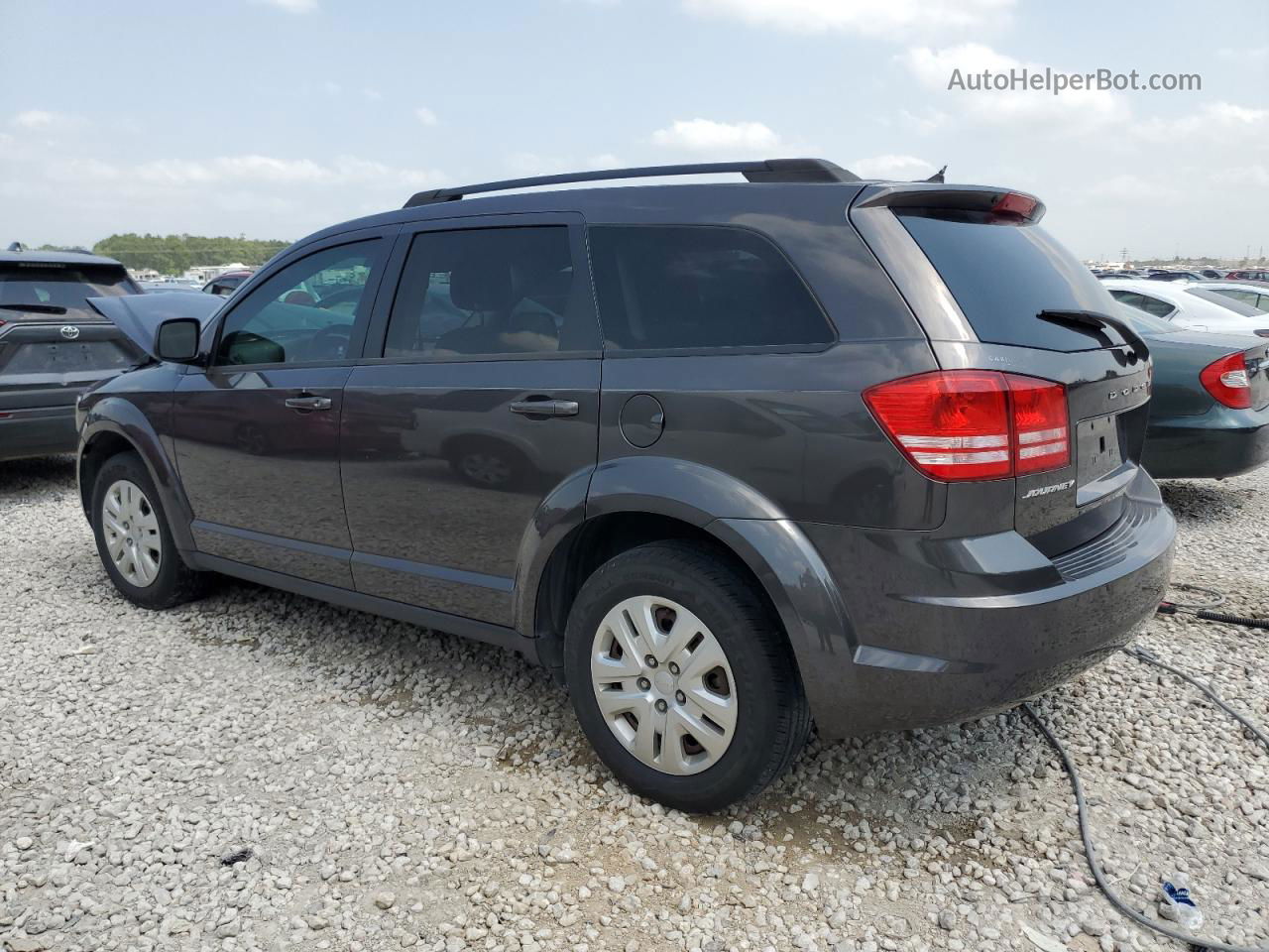 2016 Dodge Journey Se Gray vin: 3C4PDCAB3GT181709