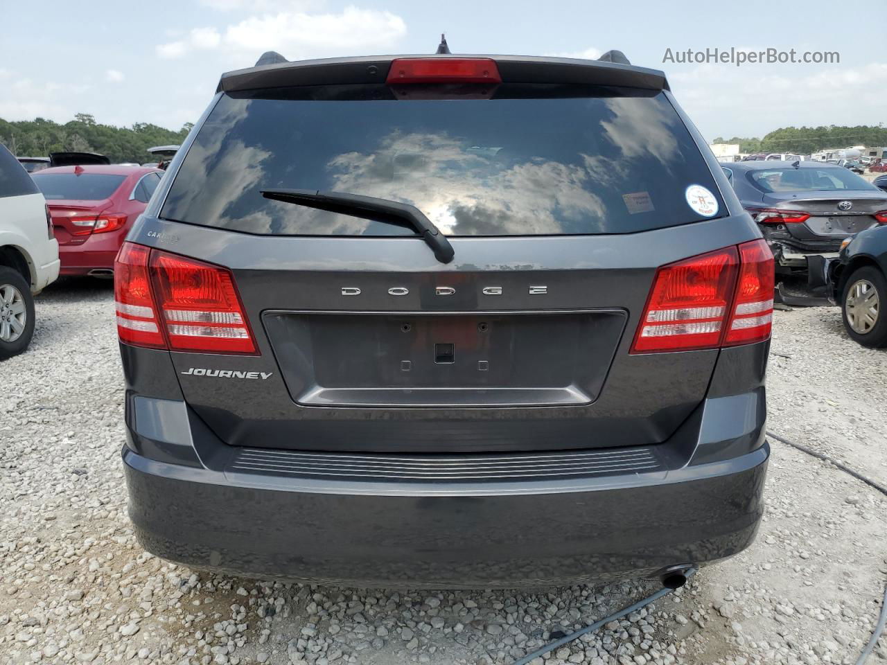 2016 Dodge Journey Se Gray vin: 3C4PDCAB3GT181709