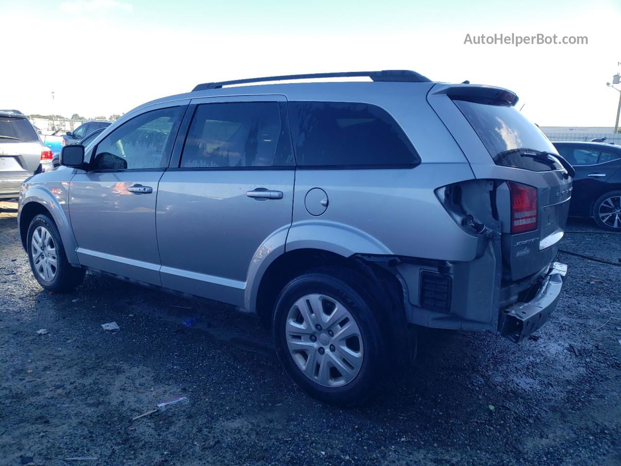 2016 Dodge Journey Se Silver vin: 3C4PDCAB3GT185999