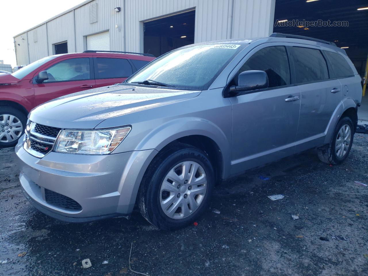 2016 Dodge Journey Se Silver vin: 3C4PDCAB3GT185999