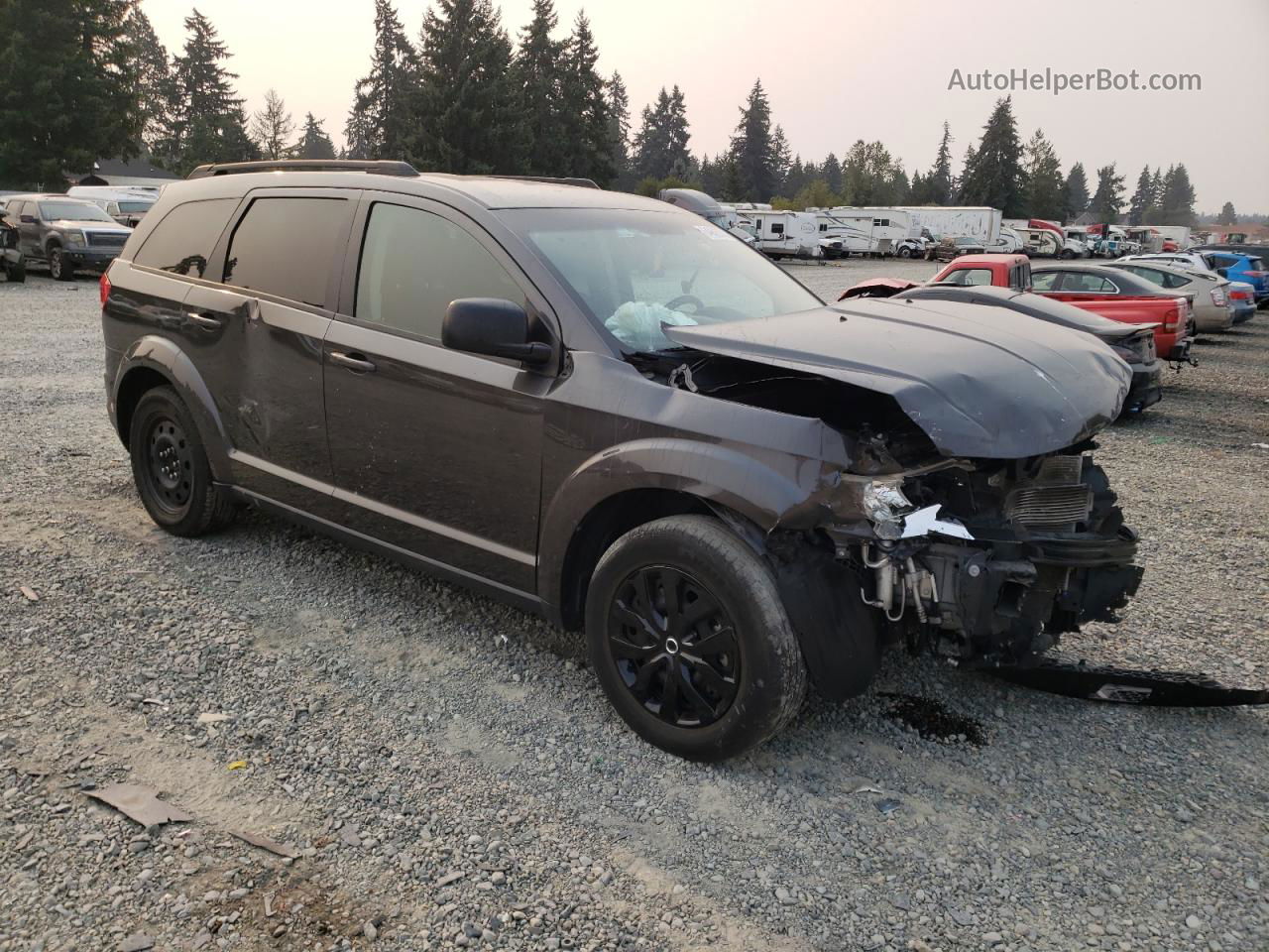 2016 Dodge Journey Se Угольный vin: 3C4PDCAB3GT233906