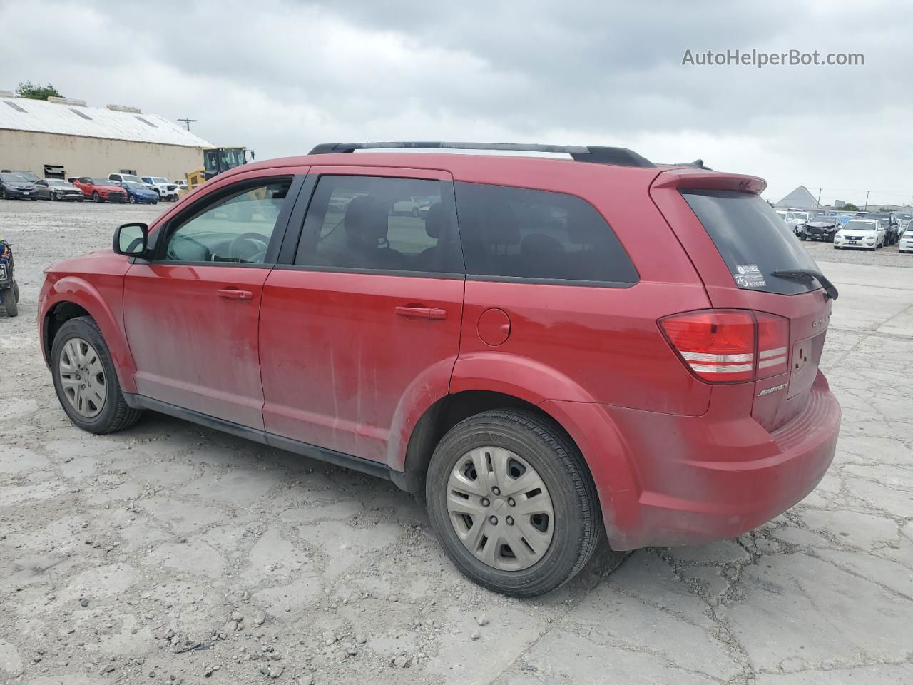 2017 Dodge Journey Se Red vin: 3C4PDCAB3HT545452