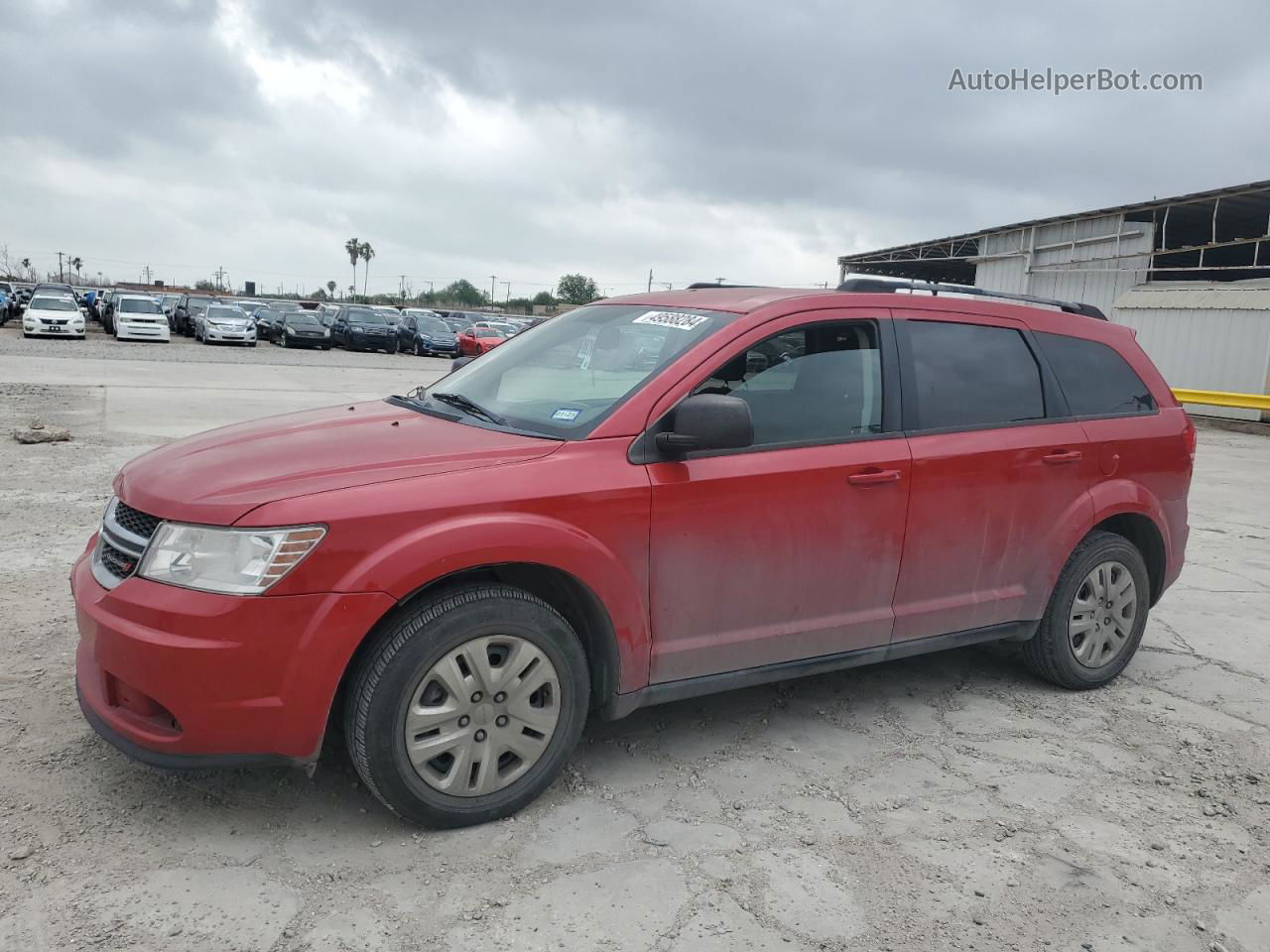 2017 Dodge Journey Se Red vin: 3C4PDCAB3HT545452