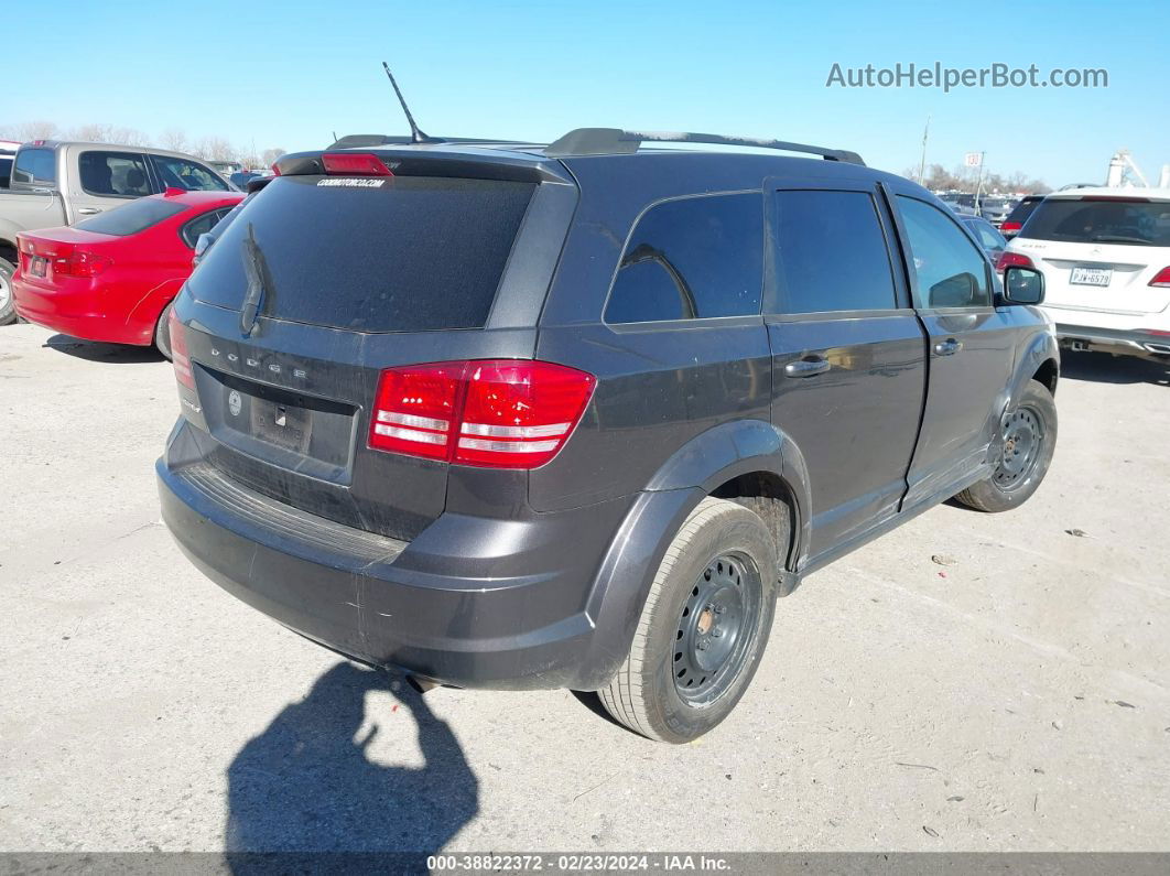 2017 Dodge Journey Se Gray vin: 3C4PDCAB3HT563787