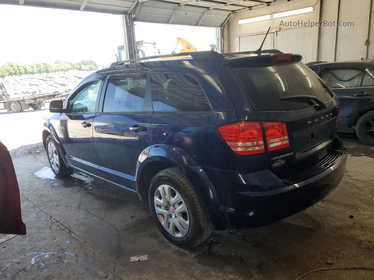 2017 Dodge Journey Se Black vin: 3C4PDCAB3HT696775