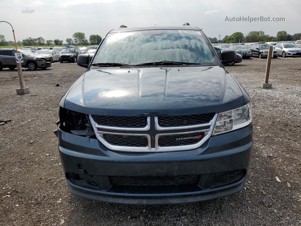 2014 Dodge Journey Se Blue vin: 3C4PDCAB4ET102707