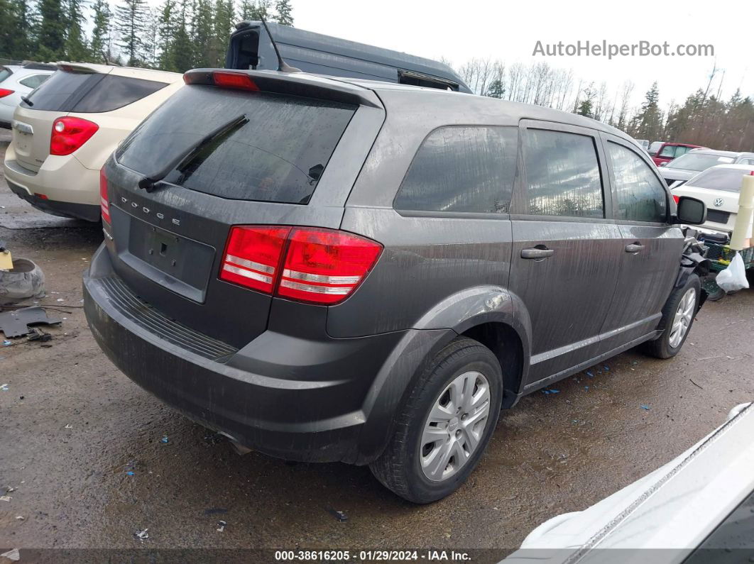 2014 Dodge Journey Se Gray vin: 3C4PDCAB4ET163703