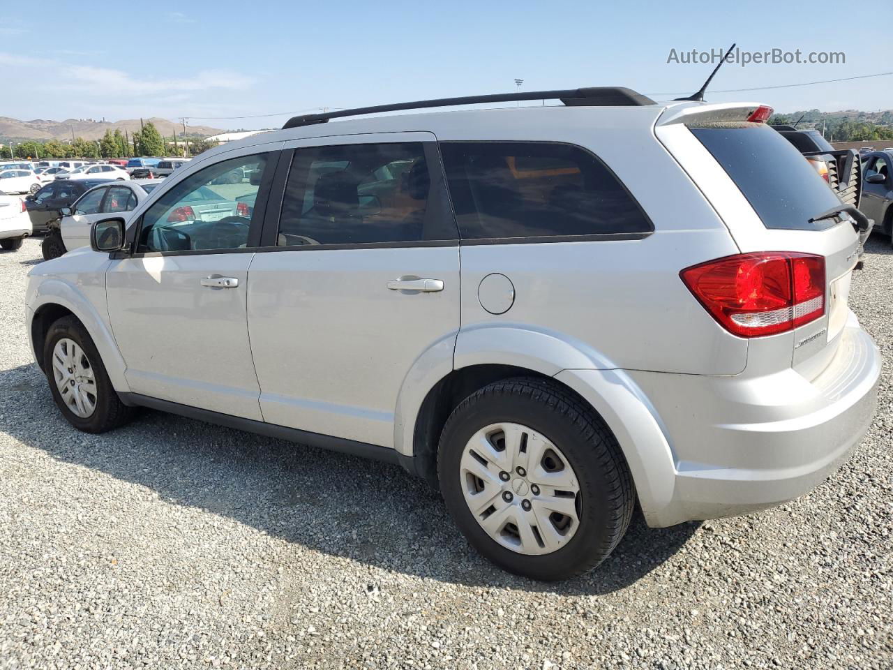 2014 Dodge Journey Se Silver vin: 3C4PDCAB4ET171560