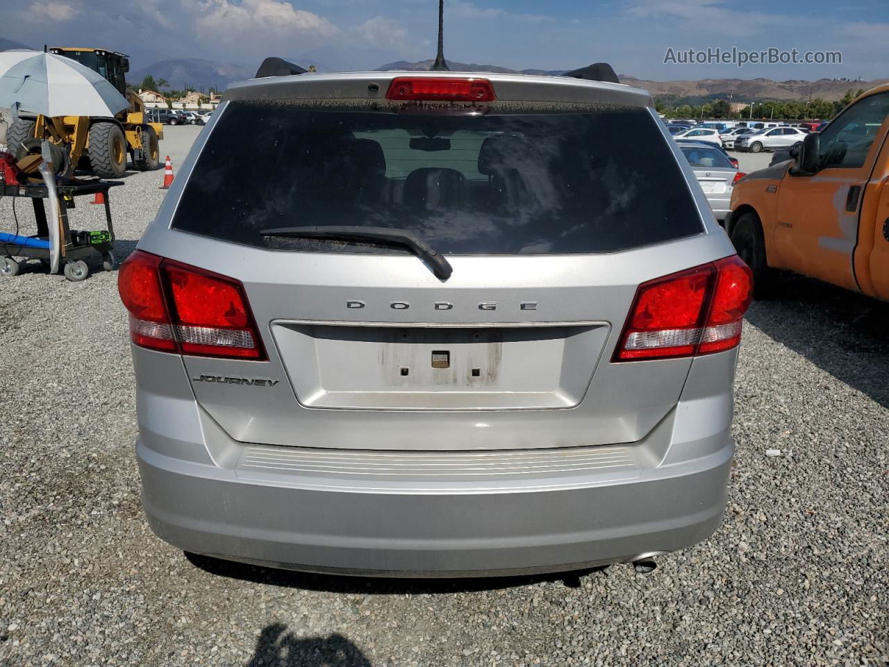 2014 Dodge Journey Se Silver vin: 3C4PDCAB4ET171560