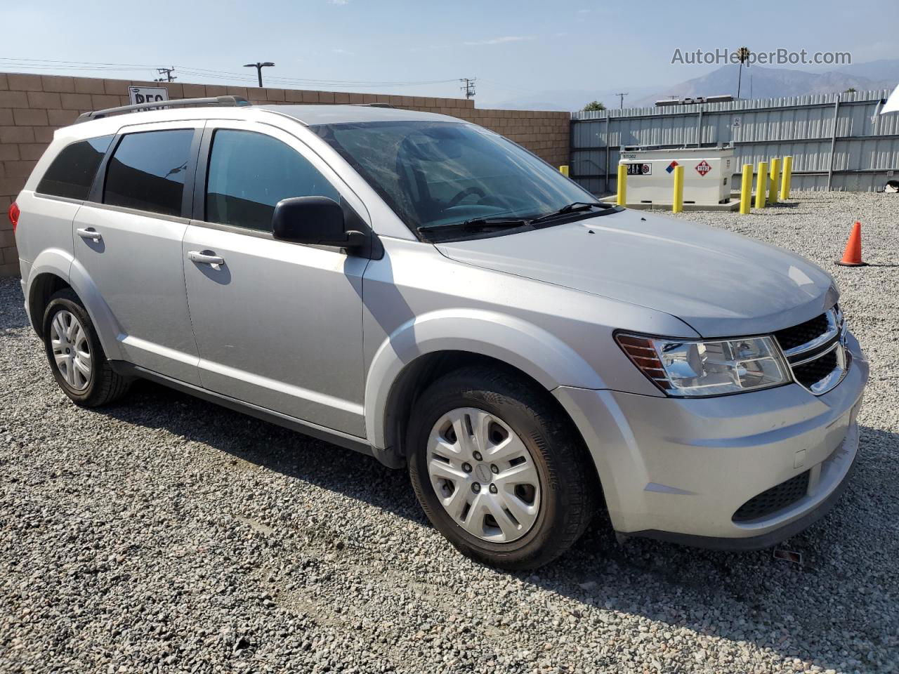 2014 Dodge Journey Se Silver vin: 3C4PDCAB4ET171560