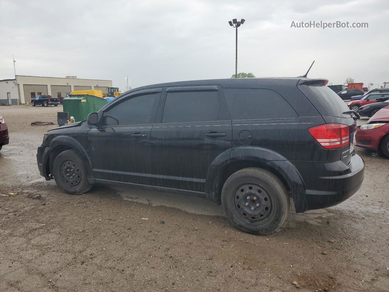 2014 Dodge Journey Se Black vin: 3C4PDCAB4ET315298